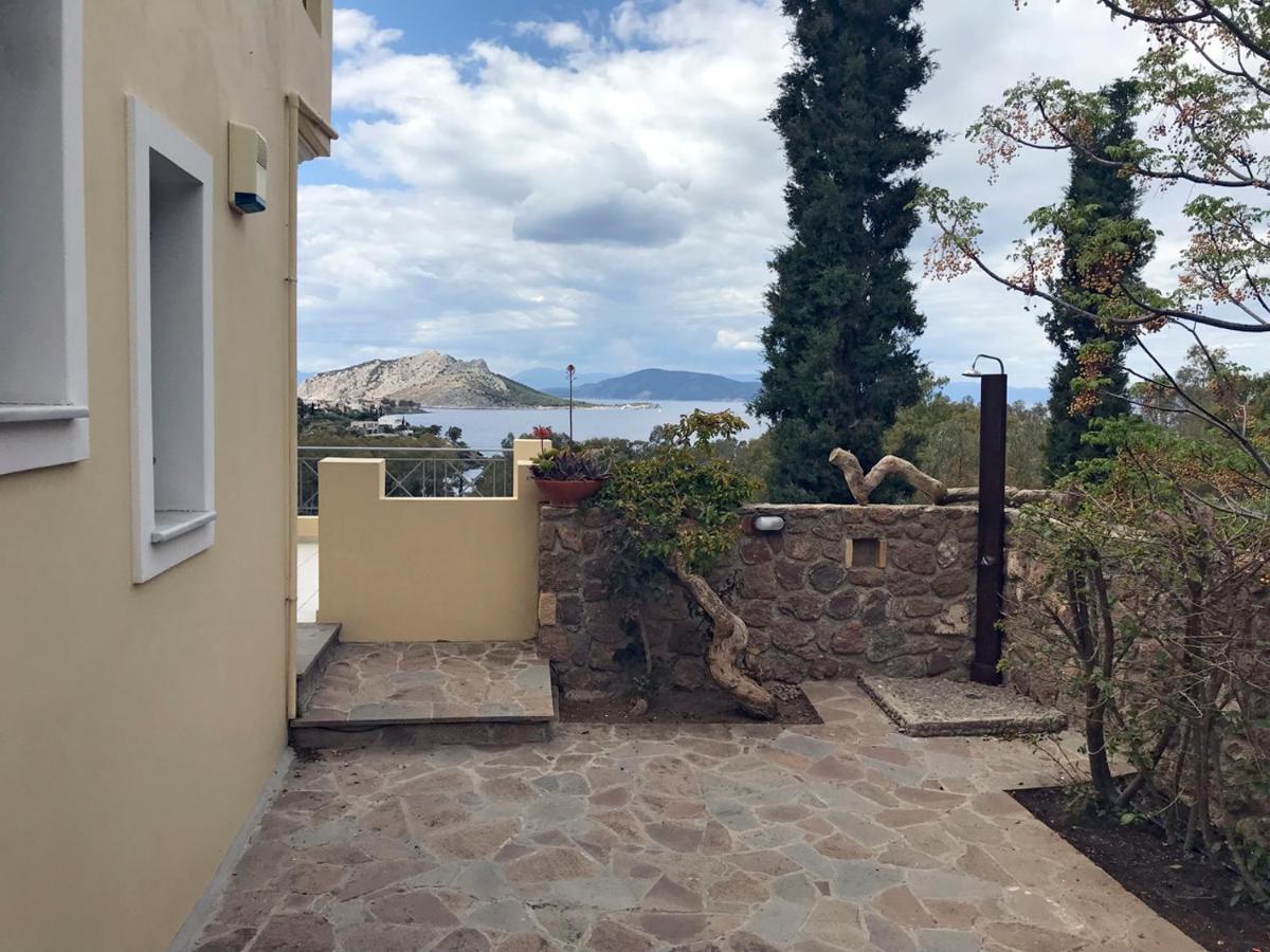 Serenity Villa Aegina Fantastic View Near The Beach المظهر الخارجي الصورة